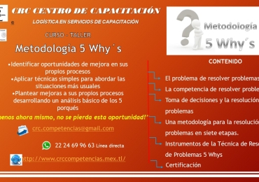 CURSO CAPACITACION METODOLOGIA DE TRABAJO 8D, 8 DISCIPLINAS