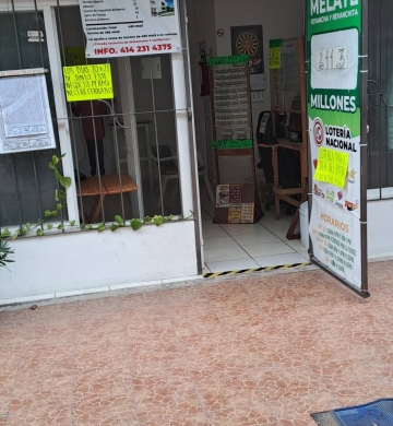Se traspasa punto de venta de Lotería Nacional y Melate