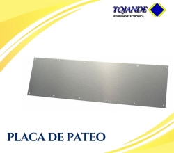PLACA DE PATEO TOJANDE