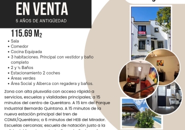 Casa en VENTA en Provenza Residencial, el Marqués Querétaro