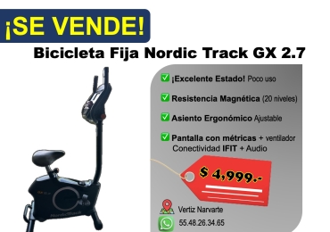 BICI FIJA NORDIC TRACK GX 2.7