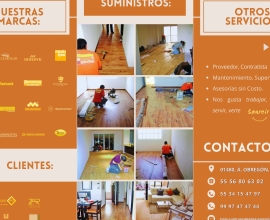 Pisos Laminados para Inmuebles, de Cuatro Acabados, -4akva2-