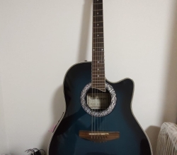 GUITARRA ELECTROACUSTICA CARAYA AZUL $4,000