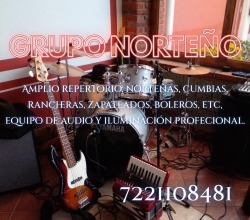 Grupo Norteño en Toluca, Metepec, Calimaya