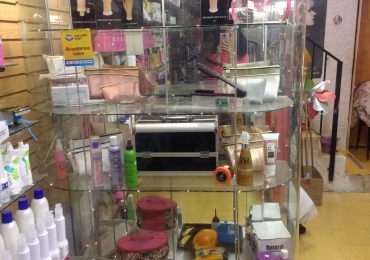 Vitrina – aparador para exhibición de celulares, joyas, accesorios