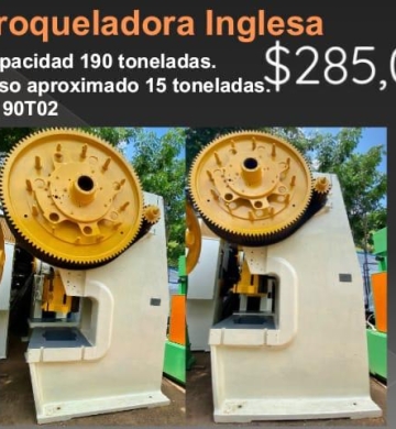 TROQUELADORA INGLESA