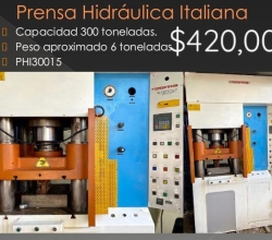 PRENSA HIDRÁULICA ITALIANA