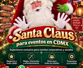 Renta de Santa Claus  en tus fiestas, eventos y posadas.