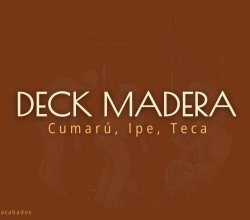 Cuatro Acabados… a toda Madera !, -laminados, alfombras, vinílicos, decks