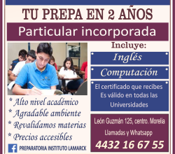 ESTUDIA TU PREPA EN 2 AÑOS
