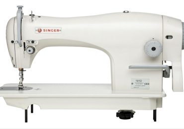 Maquina de coser Singer 191-D, con mesa y motor