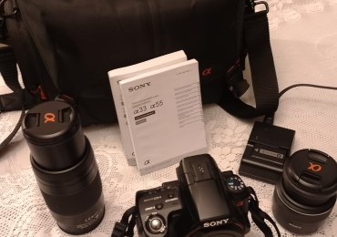 Camara Sony a55