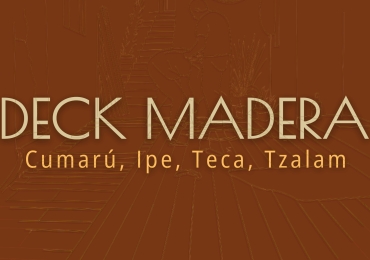 Cuatro Acabados… a toda Madera !, -laminados, alfombras, vinílicos, decks