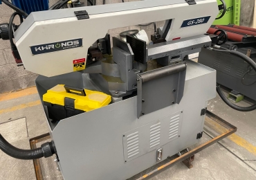 Sierra Cinta Khronos Mod. GS280 Cabezal giratorio ENTREGA INMEDIATA