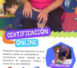 Certificación oficial en Estimulación Temprana
