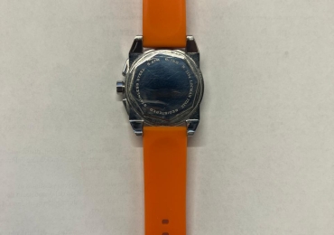Reloj Locman Italy Cronógrafo Correa Azul Carátula Nácar