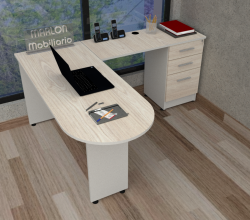 Escritorio Secretarial Mod. Bala