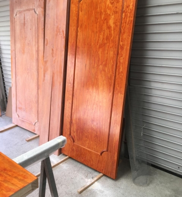 Fabricación de puertas de madera