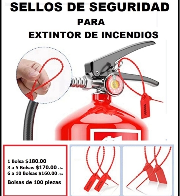 SELLOS PARA  EXTINTORES o varios usos