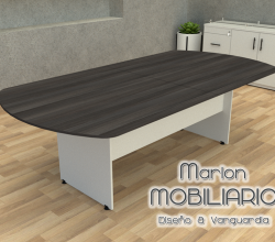 Mesa de juntas curva 240