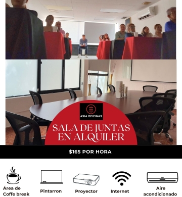 Conoce nuestra sala de juntas.