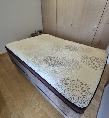 Colchon GOLDREAM – Modelo Purity Plus con BOX + REGALO: Mesa para pantalla TV 37″ madera