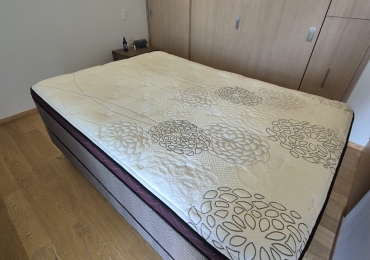 Colchon GOLDREAM – Modelo Purity Plus con BOX + REGALO: Mesa para pantalla TV 37″ madera