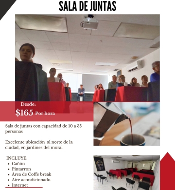 REALIZA TU REUNION EMPRESARIAL  CON NOSOTROS!!