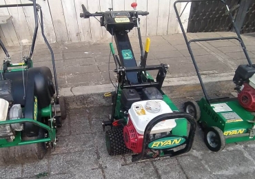 Carpeteadora corta pasto en rollo