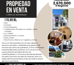 Casa en VENTA en Provenza Residencial, el Marqués Querétaro