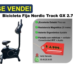 BICI FIJA NORDIC TRACK GX 2.7