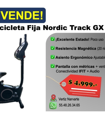 BICI FIJA NORDIC TRACK GX 2.7