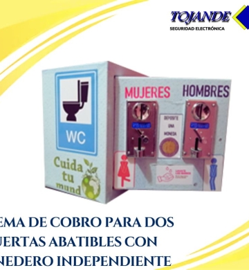 CAJA CON DOBLE MONEDERO DE COBRO TOJANDE