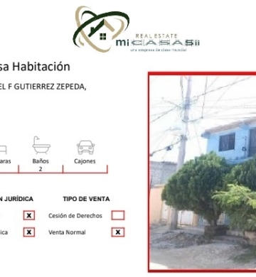 Casa En Venta Chiapas, Tuxtla Gutierrez — RECUPERACIÓN INMOBILIARIA