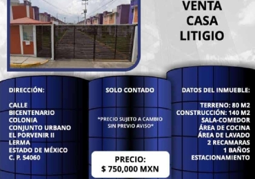 CASA EN CONDOMINIO HORIZONTAL