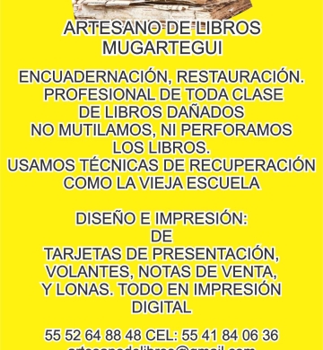 ELABORACION O REPARACION DE LIBROS