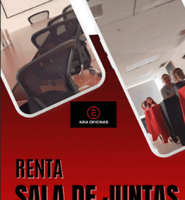 En Axia Oficinas contrata tu sala de juntas