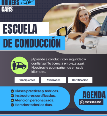 Escuela de Conducción Cursos de manejo
