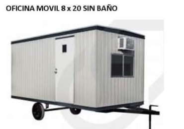 Renta de Oficina móvil sin baño