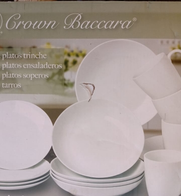 Vajilla Crown Baccara