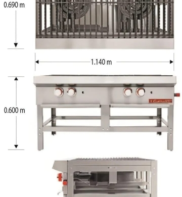 Venta de hornilla CORIA