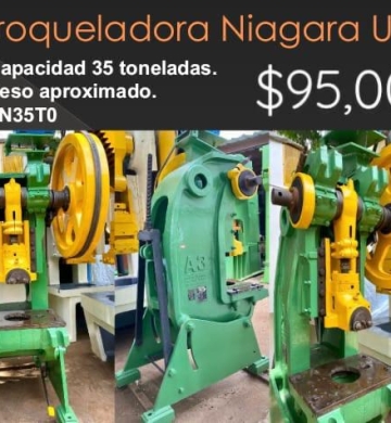 TROQUELADORA NIAGARA USA
