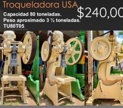 TROQUELADORA USA