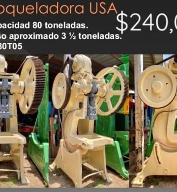 TROQUELADORA USA