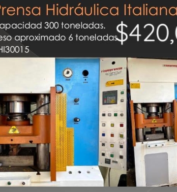 PRENSA HIDRÁULICA ITALIANA