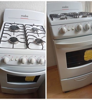 ESTUFA 4 HORNILLAS MABE COMO NUEVA