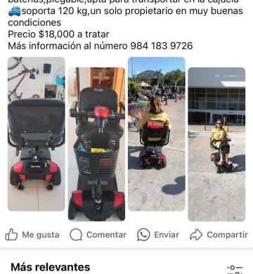 SE VENDE MOBILITI SCOOTER