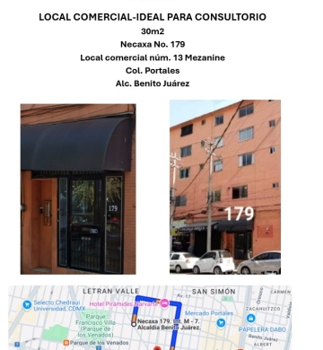 EN RENTA LOCAL COMERCIAL, IDEAL PARA CONSULTORIO