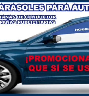 Cortinas para ventanas de auto personalizadas para campañas
