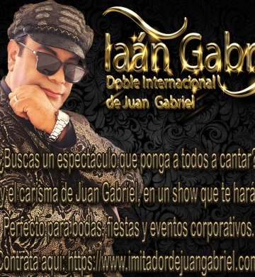 El mejor imitador de juan gabriel aqui